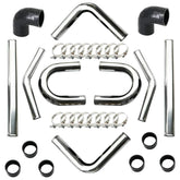 Universal 2.0"-3.0" Aluminum Intercooler Piping Kit